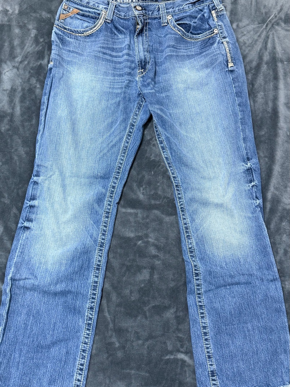 Ariat M2 Traditional Relaxed Straight Leg Men's Denim Jeans. Men 36/34